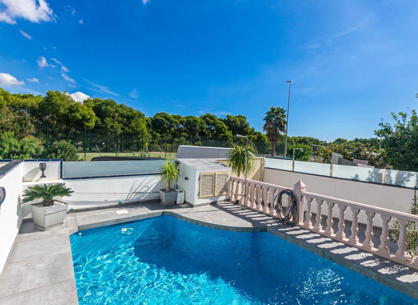 3 chambre Villa/Maison Semi-Mitoyenne à vendre à Pilar de la Horadada avec piscine garage - 395 000 € (Ref: 10162034)