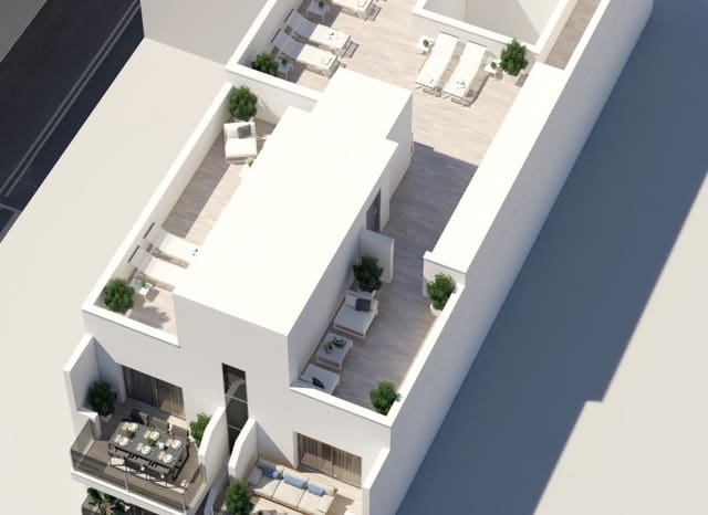 3 soveværelse Lejlighed til salg i Playa del Cura, Torrevieja med swimmingpool - € 279.000 (Ref: 9368242)