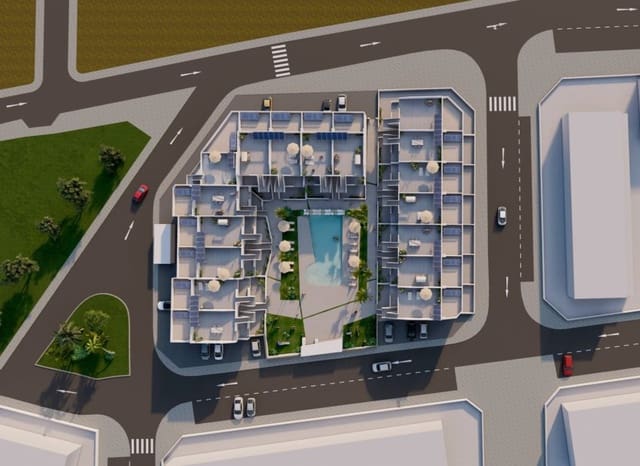 3 slaapkamer Appartement te koop in Roldan, Torre-Pacheco met zwembad - € 233.000 (Ref: 9368297)