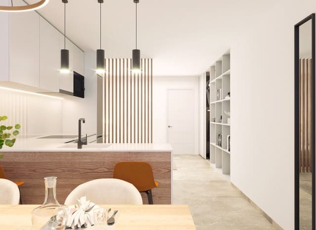 1 chambre Appartement à vendre à Las Piscinas Naturales, Torrevieja avec piscine - 195 000 € (Ref: 9368311)