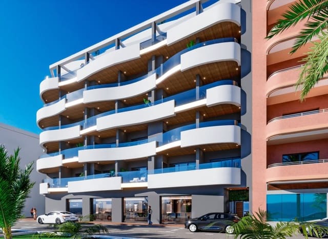 3 soveværelse Lejlighed til salg i Avenida Habaneras - Curva de Palangre, Torrevieja med swimmingpool - € 439.000 (Ref: 9368327)