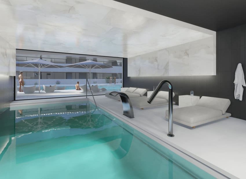 2 Zimmer Penthouse zu verkaufen in Guardamar del Segura mit Pool - 365.000 € (Ref: 9368336)