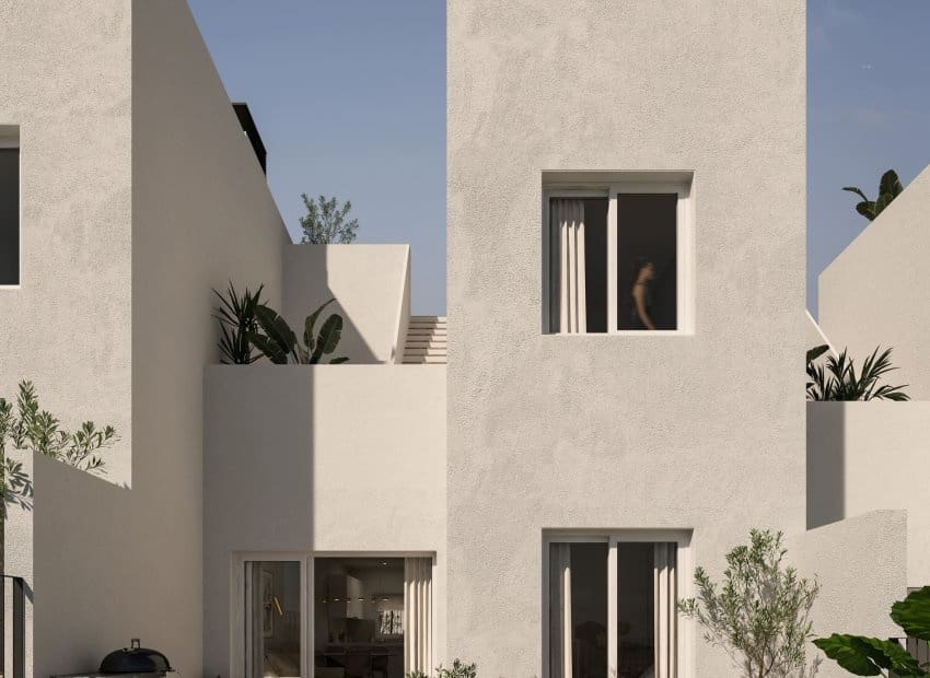 3 quarto Casa em Banda para venda em Monforte del Cid com piscina - 330 000 € (Ref: 9368433)