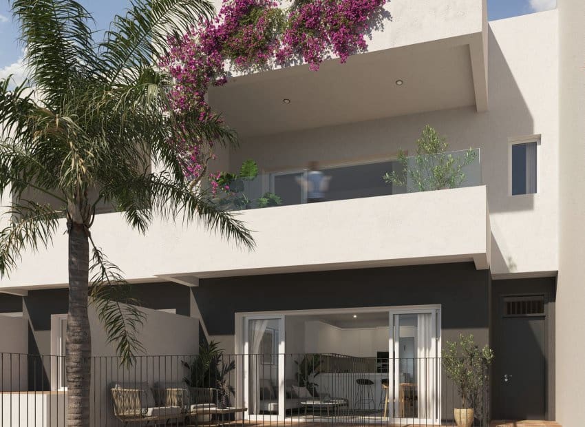 3 quarto Casa em Banda para venda em Monforte del Cid com piscina - 330 000 € (Ref: 9368433)