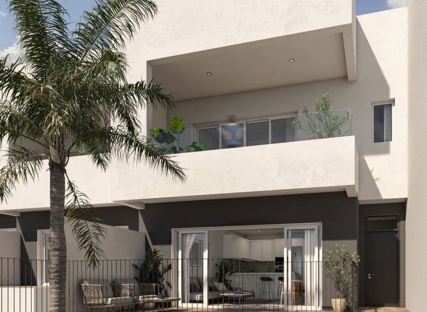 3 quarto Casa em Banda para venda em Monforte del Cid com piscina - 330 000 € (Ref: 9368433)