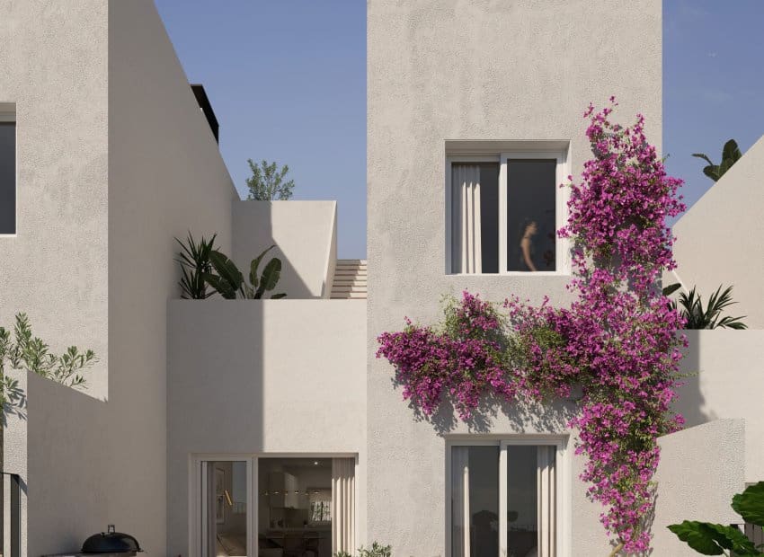 3 quarto Casa em Banda para venda em Monforte del Cid com piscina - 330 000 € (Ref: 9368433)