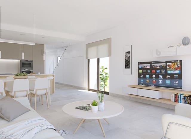 Chalet de 3 habitaciones en Mil Palmeras, Pilar de la Horadada en venta con piscina - 539.900 € (Ref: 9368528)