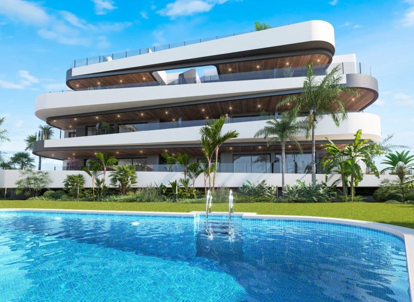 3 slaapkamer Penthouse te koop in Los Alcazares met zwembad - € 409.000 (Ref: 9368535)