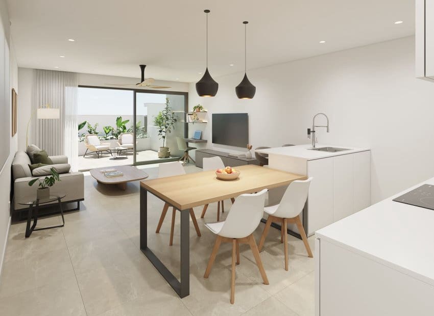 2 slaapkamer Appartement te koop in Pilar de la Horadada met zwembad - € 259.900 (Ref: 9368557)