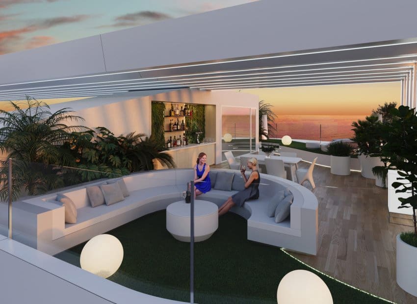 3 slaapkamer Penthouse te koop in Santiago de la Ribera met zwembad - € 950.000 (Ref: 9368682)