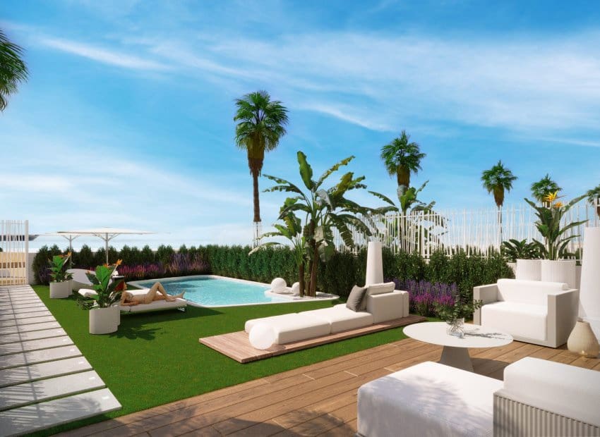 3 slaapkamer Penthouse te koop in Santiago de la Ribera met zwembad - € 950.000 (Ref: 9368682)