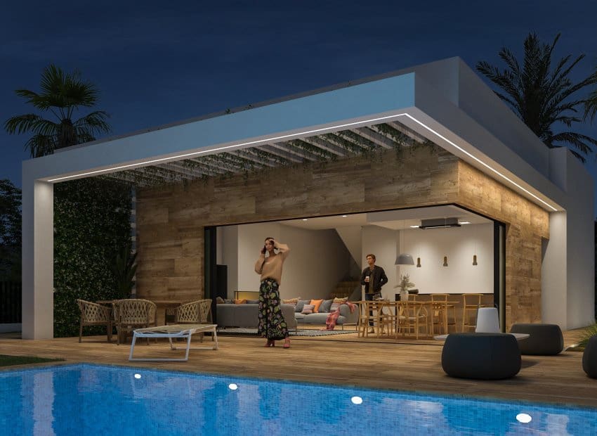 2 soveværelse Penthouse til salg i Los Alcazares med swimmingpool - € 320.000 (Ref: 9368823)