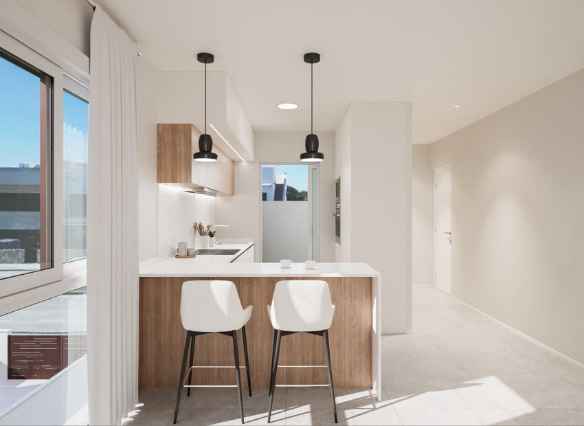 2 makuuhuone Huoneisto myytävänä paikassa Pilar de la Horadada mukana uima-altaan - 369 900 € (Ref: 9368845)