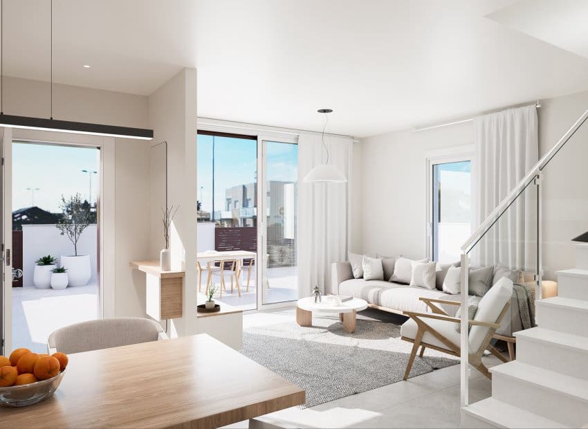 2 makuuhuone Huoneisto myytävänä paikassa Pilar de la Horadada mukana uima-altaan - 369 900 € (Ref: 9368845)