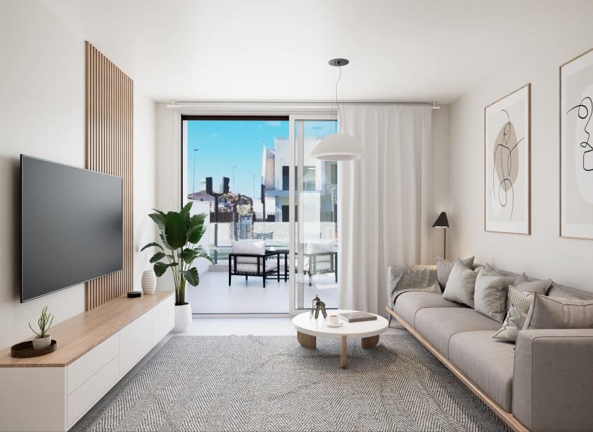 2 makuuhuone Huoneisto myytävänä paikassa Pilar de la Horadada mukana uima-altaan - 369 900 € (Ref: 9368845)