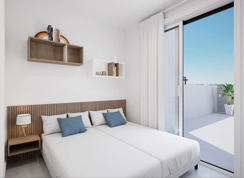 3 soveværelse Lejlighed til salg i Los Alcazares med swimmingpool - € 324.900 (Ref: 9372476)