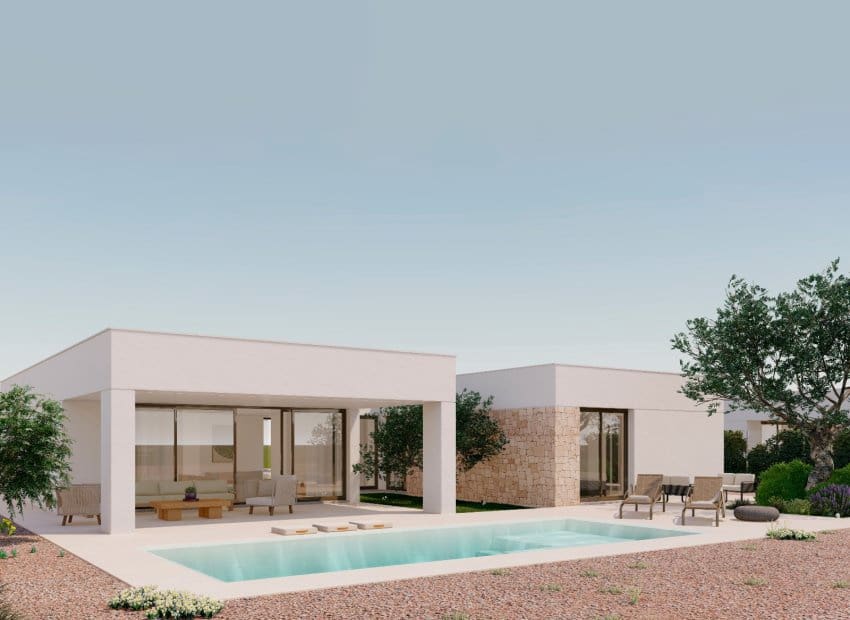 3 soveværelse Villa til salg i Fuente Alamo de Murcia med swimmingpool - € 476.960 (Ref: 9372487)