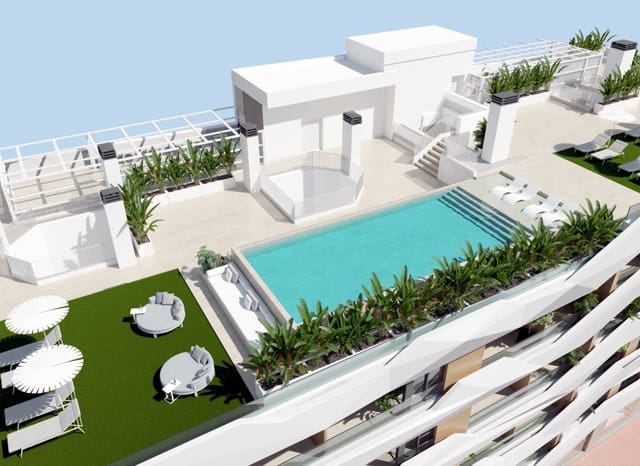 2 soveværelse Lejlighed til salg i Guardamar Playa, Guardamar del Segura med swimmingpool - € 297.000 (Ref: 9372558)