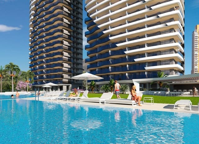 3 soveværelse Lejlighed til salg i Playa Poniente, Benidorm med swimmingpool - € 928.000 (Ref: 9389863)