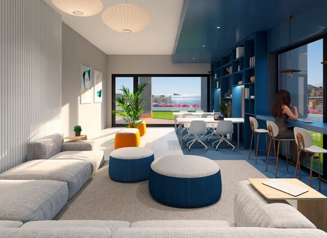 2 soveværelse Lejlighed til salg i Playa Poniente, Benidorm med swimmingpool - € 601.000 (Ref: 9389867)