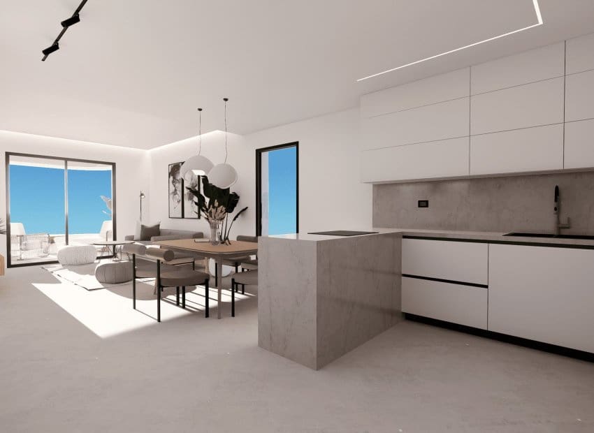 2 Zimmer Penthouse zu verkaufen in Finestrat mit Pool - 309.900 € (Ref: 9389878)