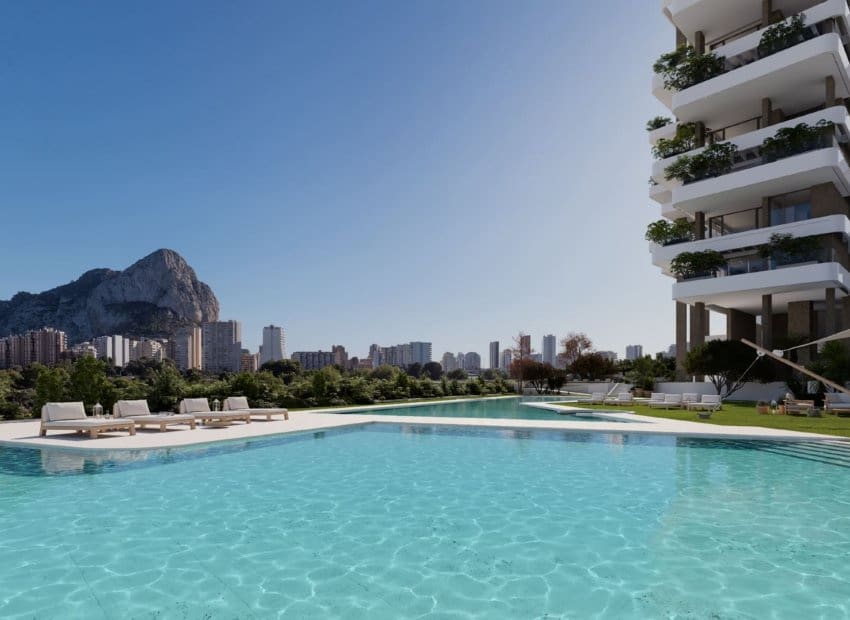2 sovrum Lägenhet till salu i Calpe / Calp med pool garage - 816 210 € (Ref: 9389899)
