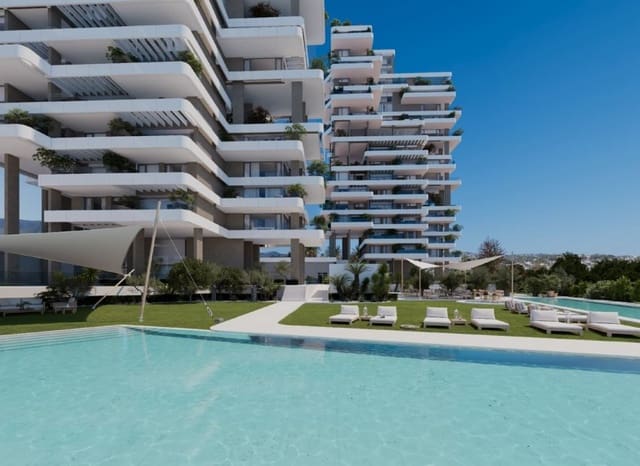 2 sovrum Lägenhet till salu i Levante - Playa Fossa, Calpe / Calp med pool garage - 816 210 € (Ref: 9389899)