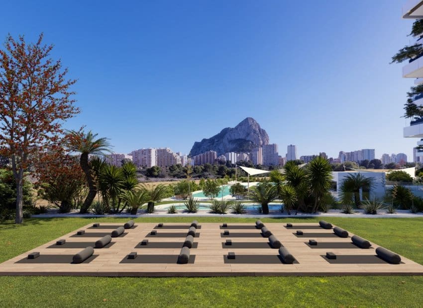 2 sovrum Lägenhet till salu i Calpe / Calp med pool garage - 816 210 € (Ref: 9389899)