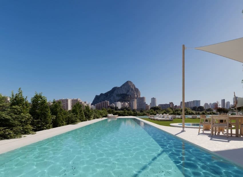 2 sovrum Lägenhet till salu i Calpe / Calp med pool garage - 816 210 € (Ref: 9389899)