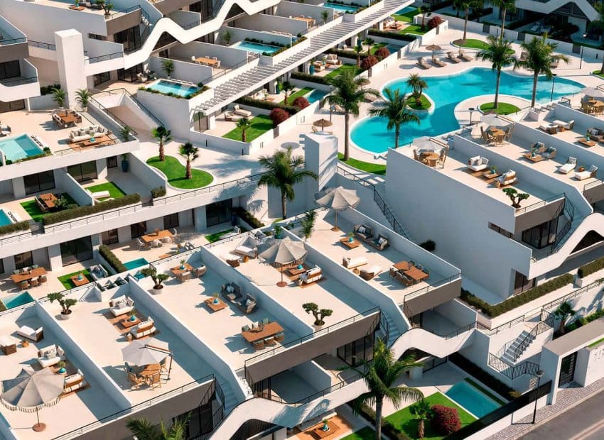 2 soveværelse Lejlighed til salg i Alfaz del Pi / L'Alfas del Pi med swimmingpool - € 287.000 (Ref: 9389909)