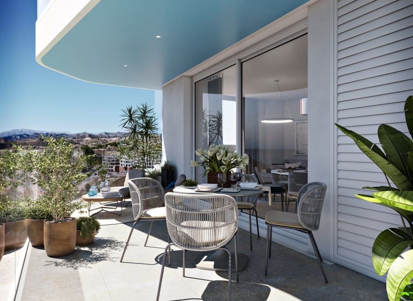 2 soveværelse Lejlighed til salg i La Villajoyosa / Vila Joiosa med swimmingpool - € 495.000 (Ref: 9390747)