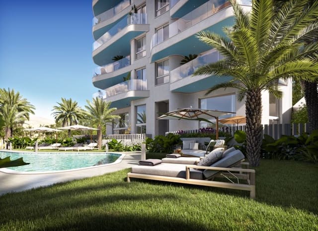 2 Zimmer Apartment zu verkaufen in Centro Urbano, La Villajoyosa / Vila Joiosa mit Pool - 495.000 € (Ref: 9390747)