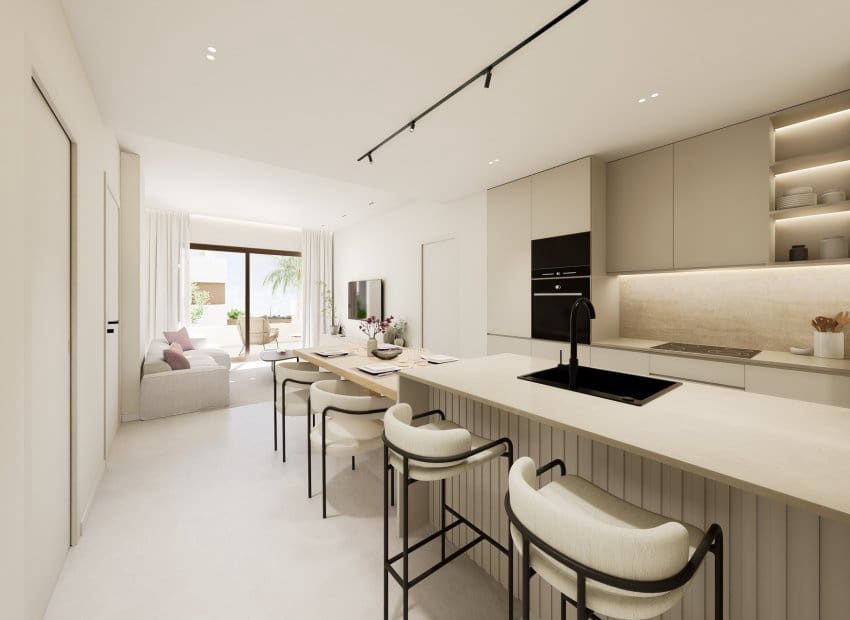 3 Zimmer Apartment zu verkaufen in Los Alcazares mit Pool - 320.000 € (Ref: 9462759)