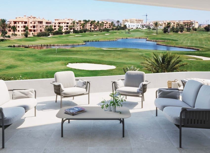 2 soveværelse Penthouse til salg i Los Alcazares med swimmingpool - € 369.900 (Ref: 9491366)