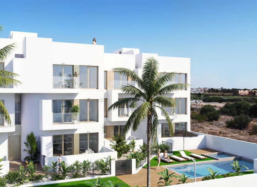 2 soveværelse Penthouse til salg i Los Alcazares med swimmingpool - € 369.900 (Ref: 9491366)