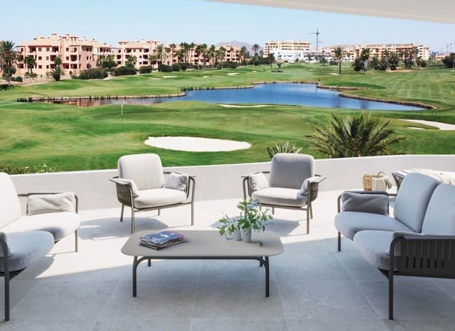 3 soveværelse Penthouse til salg i Las Lomas de Rame - Bahía Bella, Los Alcázares med swimmingpool - € 419.900 (Ref: 9491369)