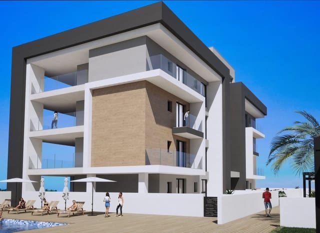 3 soveværelse Lejlighed til salg i Los Narejos - Punta Calera, Los Alcázares med swimmingpool - € 324.900 (Ref: 9491442)