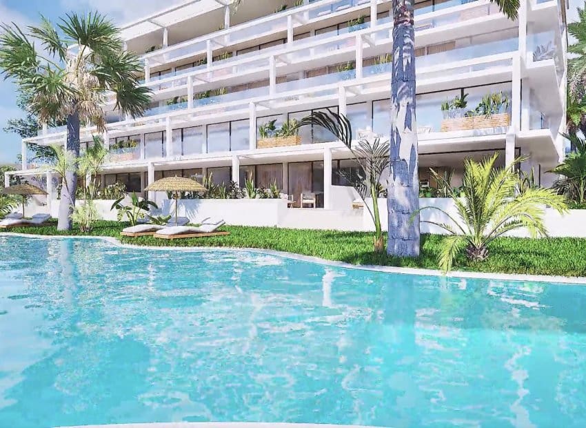 Apartamento de 2 habitaciones en Islas Menores en venta con piscina - 270.000 € (Ref: 9497619)