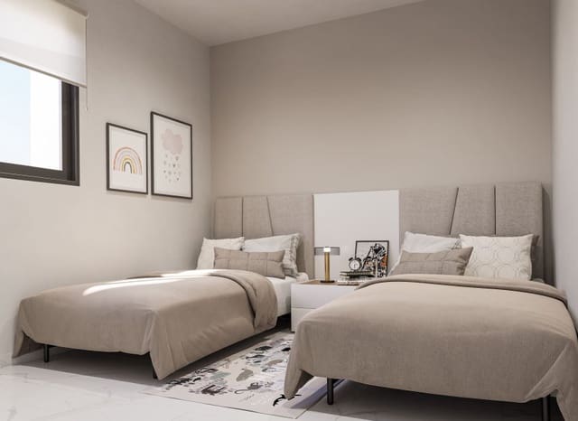 3 chambre Appartement à vendre à El Chaparral - La Siesta - La Torreta, Torrevieja avec piscine garage - 395 000 € (Ref: 9499071)