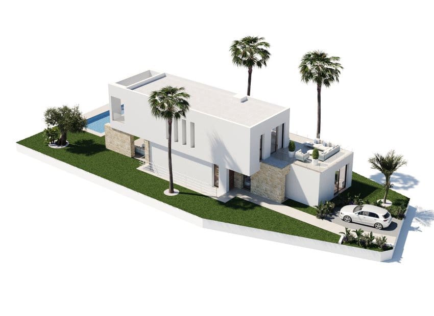 3 soveværelse Villa til salg i Finestrat med swimmingpool - € 995.000 (Ref: 9518968)