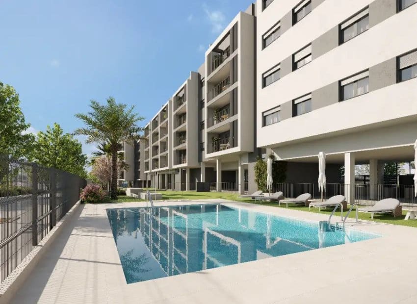 2 soveværelse Penthouse til salg i Alicante by med swimmingpool - € 312.500 (Ref: 9565473)