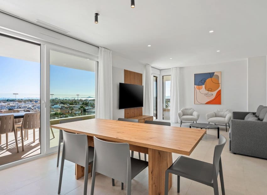 3 soverom Penthouse til salgs i Los Alcazares med svømmebasseng - € 419 900 (Ref: 9601294)