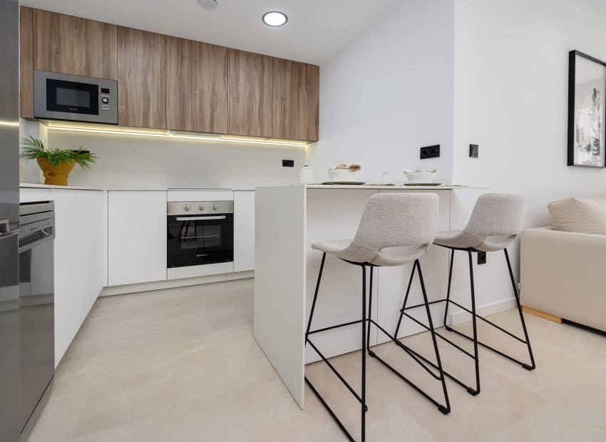 Ático de 2 habitaciones en Los Alcázares en venta con piscina - 315.000 € (Ref: 9601315)