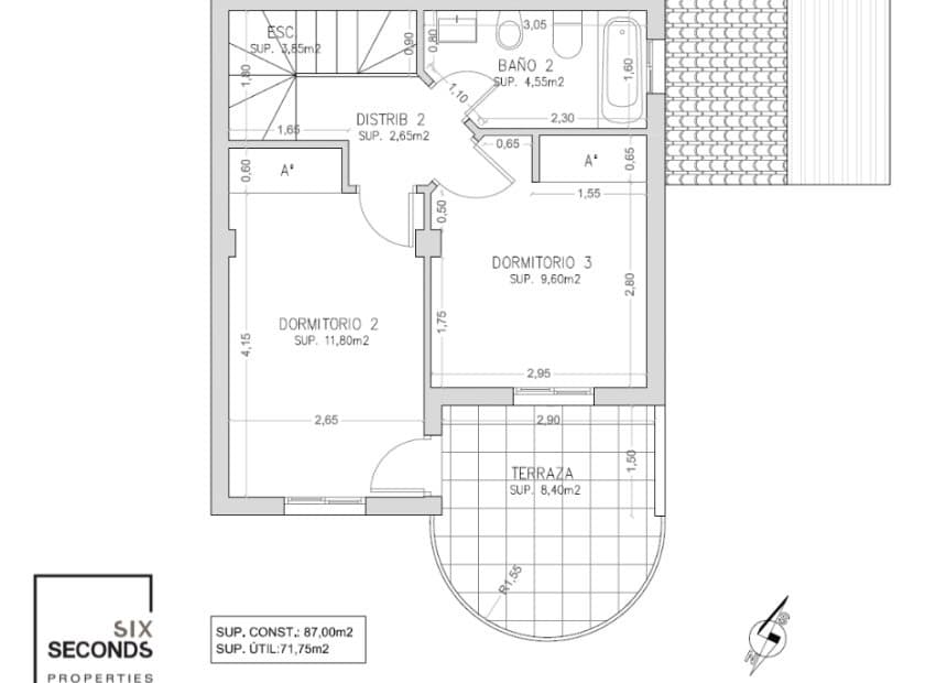 3 soverom Villa til salgs i Villamartin med svømmebasseng - € 239 000 (Ref: 9601338)
