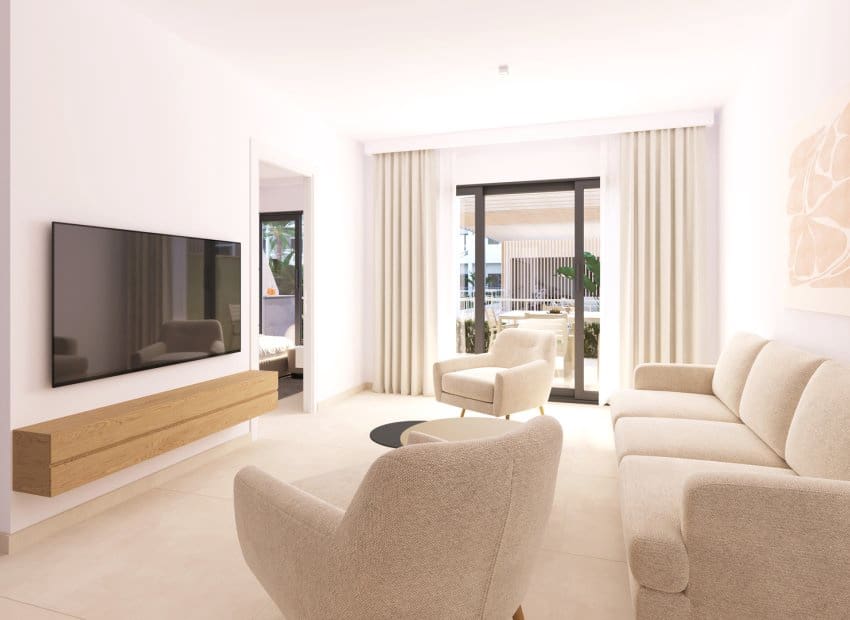 2 chambre Appartement à vendre à San Cayetano avec piscine garage - 256 900 € (Ref: 9637908)