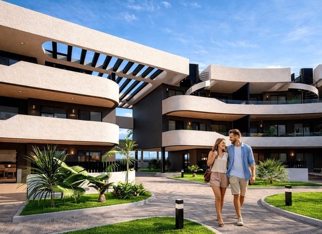 2 slaapkamer Penthouse te koop in Las Lomas de Rame - Bahía Bella, Los Alcázares met zwembad - € 359.900 (Ref: 9763832)