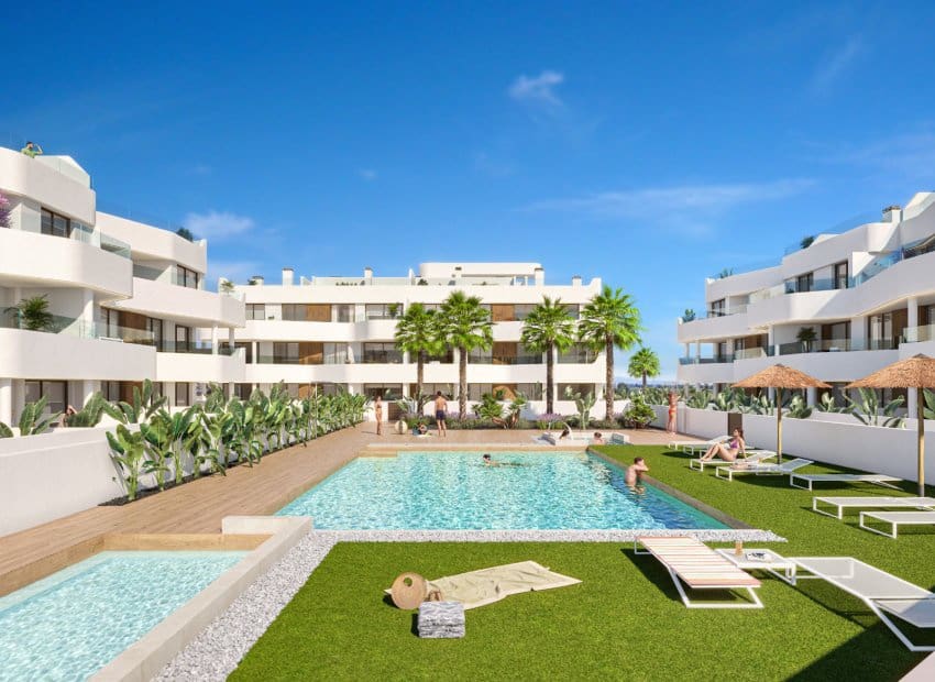 2 bedroom Apartment for sale in Los Alcazares with pool garage - € 269,000 (Ref: 9800218)