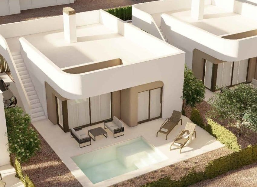 2 Zimmer Villa zu verkaufen in Fuente Alamo de Murcia mit Pool Garage - 310.000 € (Ref: 9855820)