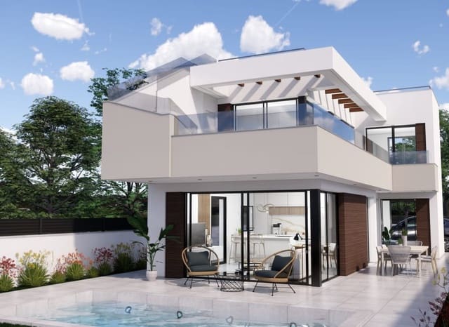 3 soveværelse Villa til salg i Pinar de Campoverde, Pilar de la Horadada med swimmingpool garage - € 420.000 (Ref: 9855821)