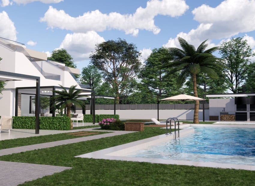 3 soveværelse Villa til salg i Pilar de la Horadada med swimmingpool garage - € 420.000 (Ref: 9855821)